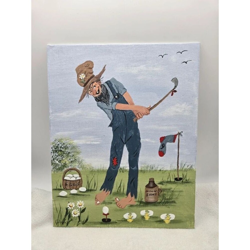Original Folk Art Painting  8x10